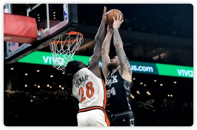 坎寧安25+12福克斯27分 哈里斯22+7活塞戰勝馬刺